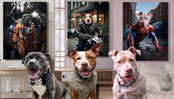 Newpitbull.Com Launches Revolutionary Online Store For Custom Pet Portraits