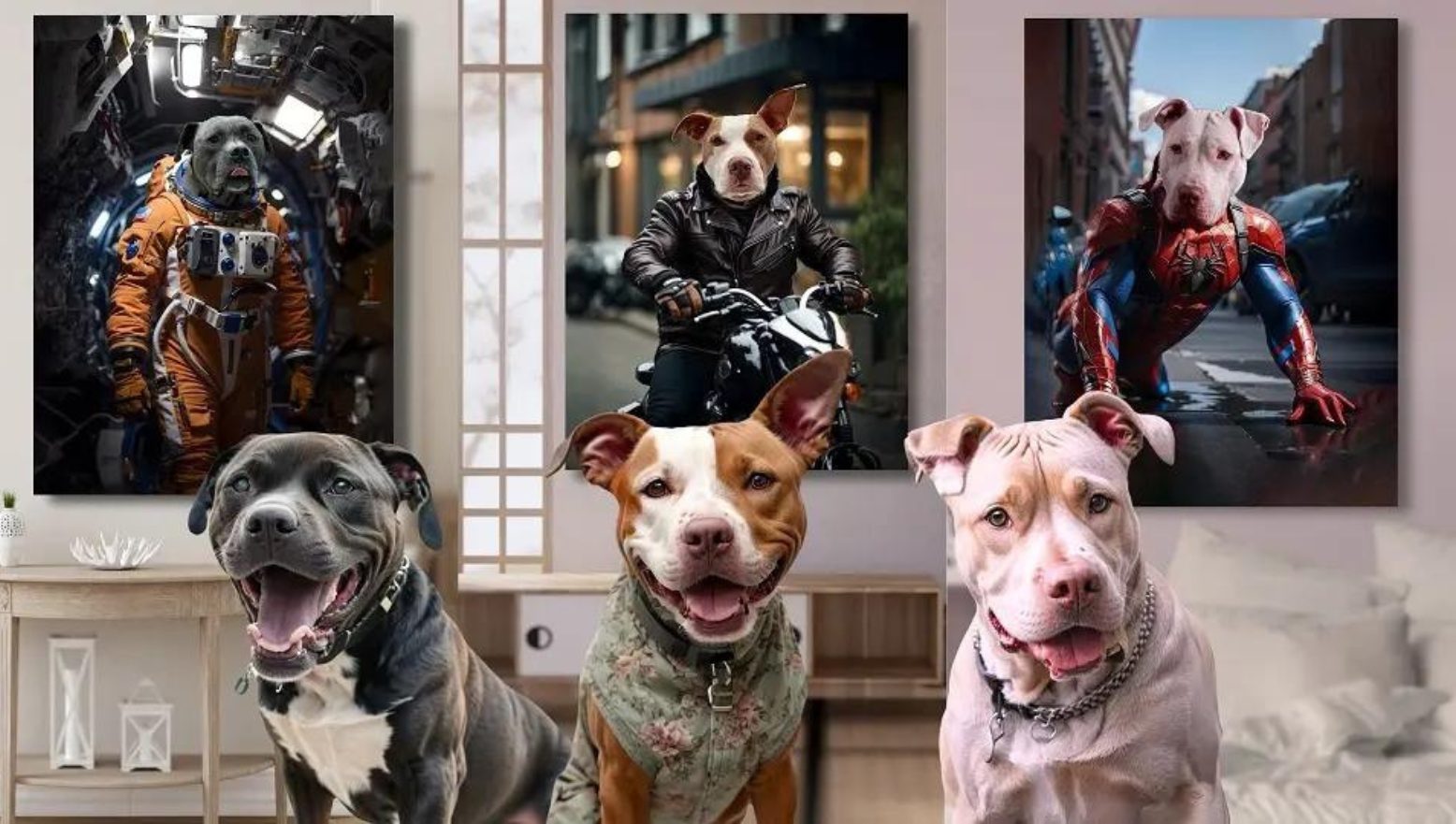 Newpitbull.Com Launches Revolutionary Online Store For Custom Pet Portraits